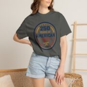 250 Years of American Grit T-Shirt, Patriotic USA Badge Tee, Comfort Colors