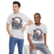 Freedom Never Dies Revolutionary soldiers T-shirt in Ash