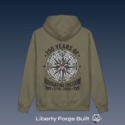 Tall Ship 1776-2026 Hoodie