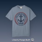 250 Years of Liberty T-Shirt, Patriotic Tee, Comfort Colors