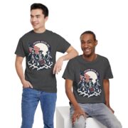 Freedom Never Dies Revolutionary soldiers T-shirt in Dark Heather