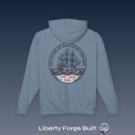 America 250 Years Navigating Freedom Ship Hoodie