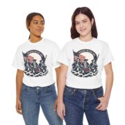 Freedom Never Dies Revolutionary soldiers T-shirt in White