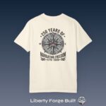 Vintage nautical compass rose 250th anniversary T-shirt