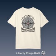 Vintage nautical compass rose 250th anniversary T-shirt