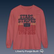 Stars & Stripes 1776-2026 Long Sleeve T-Shirt
