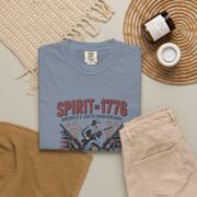 Spirit of 1776 Vintage Patriotic T-shirt