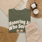 Veterans Day Shirt, Honoring All Who Served T-Shirt, Combat Boots Veteran Tee, Military Appreciation Gift