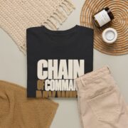 Funny Veteran Shirt, Chain of Command My Wife T-Shirt, Retired Veteran Husband Gift, Veterans Day Gift from Wife