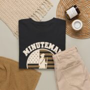 Minuteman Shirt, Minuteman 1775 T-Shirt, American Revolution Tee, Lexington and Concord, History Buff Gift