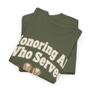 Veterans Day Shirt, Honoring All Who Served T-Shirt, Combat Boots Veteran Tee, Military Appreciation Gift