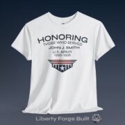 Personalized Veteran Shirt, Custom Name Branch Years, Veterans Day or Military Retirement Gift