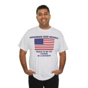 Personalized Proud Father of a Veteran Shirt