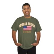 Personalized Veteran Shirt, Veteran Built in Custom Year T-Shirt, Veteran Birthday Gift for Men, Veterans Day Gift - Image 4