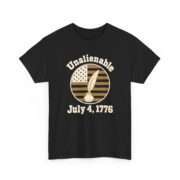 1776 Shirt, Unalienable July 4 1776 T-Shirt, Declaration of Independence Tee, Patriotic Gift for Him