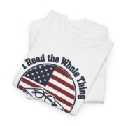 Constitution Shirt, I Read the Whole Thing 1787 T-Shirt, History Teacher Gift, Constitution Day Tee - Image 3