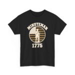 Minuteman Shirt, Minuteman 1775 T-Shirt, American Revolution Tee, Lexington and Concord, History Buff Gift