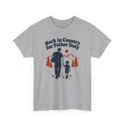 Military Homecoming Shirt, Back in Country for Father Duty Tee, Veteran Dad Gift, Deployment Return Gift for Him