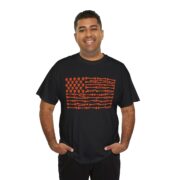 Bone To Be Free Flag Graphic Tee