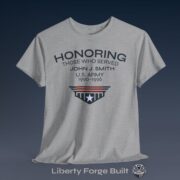 Personalized Veteran Shirt, Custom Name Branch Years, Veterans Day or Military Retirement Gift
