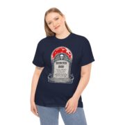 Memento Mori, Gravestone Winged Skull Tee, Colonial New England Graveyard Tee Shirt