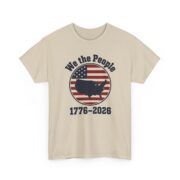 We the People Shirt, 1776-2026 T-Shirt, US Map Flag Badge Tee, 250th Anniversary Gift for Men