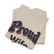 Veteran Wife Shirt, Personalized Proud Wife of a Veteran Tee, Custom Daughter Son Mom Veteran Family Gift