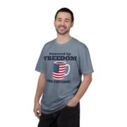 Powered by Freedom and Caffeine Shirt
