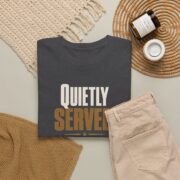 Veteran Shirt for Men, Quietly Served Forever American T-Shirt, Understated Veteran Gift for Him, Veterans Day Gift