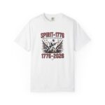 Spirit of 1776 Vintage Patriotic T-shirt | 250th Anniversary Liberty Bell