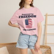 Powered by Freedom and Caffeine Shirt