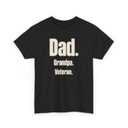 Veteran Grandpa Shirt, Dad Grandpa Veteran T-Shirt, Grandpa Veteran Gift from Grandkids, Veterans Day Tee