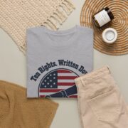 Bill of Rights Shirt, Ten Rights Written Down 1791 T-Shirt, Constitution Tee, History Teacher Gift - Image 16