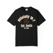 Police Retirement Shirt, Officially 10-7 Personalized Name and Years Tee, Dispatcher Retirement Gift, Retired Cop Gift