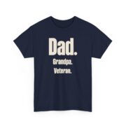 Veteran Grandpa Shirt, Dad Grandpa Veteran T-Shirt, Grandpa Veteran Gift from Grandkids, Veterans Day Tee