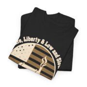 Patriotic BBQ Shirt, Life Liberty and Low and Slow T-Shirt, Grill Dad Tee, Smoker Gift for Men, 4th of July