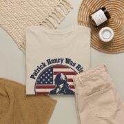 Patrick Henry Shirt, Patrick Henry Was Right 1775 T-Shirt, American Revolution Tee, History Buff Gift for Men
