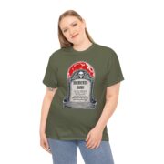 Memento Mori, Gravestone Winged Skull Tee, Colonial New England Graveyard Tee Shirt