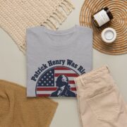 Patrick Henry Shirt, Patrick Henry Was Right 1775 T-Shirt, American Revolution Tee, History Buff Gift for Men