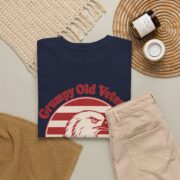 Grumpy Old Veteran Shirt, Bald Eagle Funny Veteran Tee, Gift for Grandpa or Dad, Veterans Day Gift for Men