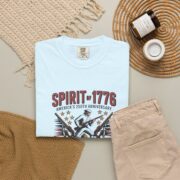 Spirit of 1776 Vintage Patriotic T-shirt
