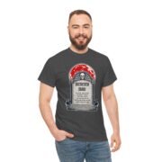Memento Mori, Gravestone Winged Skull Tee, Colonial New England Graveyard Tee Shirt
