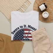 Veteran Shirt, Swore to It Meant It T-Shirt, Oath of Enlistment Tee, Veteran Gift for Men, Veterans Day