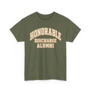 Honorable Discharge Shirt, Alumni Varsity Veteran Tee, Funny Military Retirement Gift for Men, Veterans Day Gift