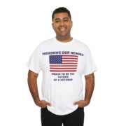 Personalized Proud Father of a Veteran Shirt