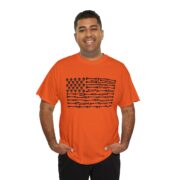Bone To Be Free Flag Graphic Tee