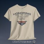 Personalized Veteran Shirt, Custom Name Branch Years, Veterans Day or Military Retirement Gift