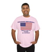 Personalized Proud Father of a Veteran Shirt